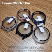 Ốp viền color có màn hình cứng Huawei Watch 3.